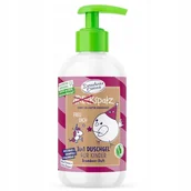 Kosmetyki kąpielowe dla dzieci - Dresdner Essenz naturalny żel do kąpieli dla dzieci bądź szczęśliwy 250ml - miniaturka - grafika 1