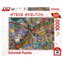 Schmidt Puzzle PQ 1000 Steve Skeleton Godziny szczytu G3 - - Puzzle - miniaturka - grafika 1
