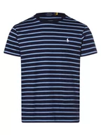 Koszulki męskie - Polo Ralph Lauren - T-shirt męski  Custom Slim Fit, niebieski - miniaturka - grafika 1
