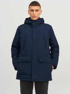 Kurtki męskie - Jack & Jones Parka "Great" w kolorze granatowym - grafika 1