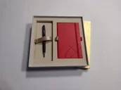 Długopisy - Długopis Parker Sonnet Matte Black + Notes - miniaturka - grafika 1