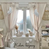 Firany i zasłony dla dzieci - Bawełniane zasłony 170 cm lub 240 cm Różne kolory - miniaturka - grafika 1