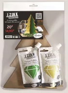 Przybory szkolne - Aladine Zestaw z Farbami Brokatowymi Choinka - miniaturka - grafika 1