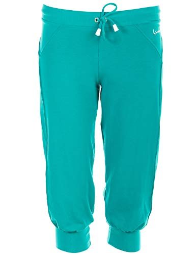 Winshape Damskie spodnie treningowe 3/4 WBE5 spodnie treningowe, ocean-green, L
