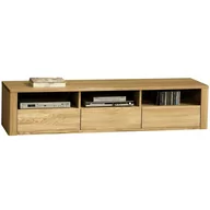 Szafki RTV - Drewniany Stolik Rtv Pod Telewizor Dąb Natura - miniaturka - grafika 1