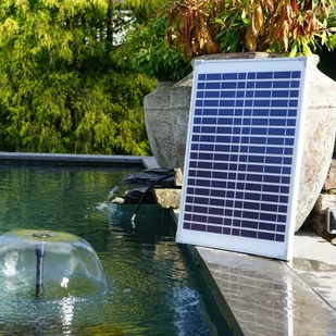 Lumarko Pompa do fontanny ogrodowej SolarMax 1000 z panelem słonecznym - Fontanny ogrodowe - miniaturka - grafika 1
