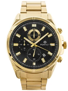 Zegarek ZEGAREK MĘSKI PERFECT CH03M - CHRONOGRAF (zp358c) + BOX - Zegarki męskie - miniaturka - grafika 1