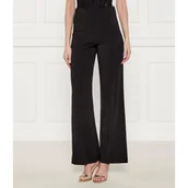 Spodnie damskie - Patrizia Pepe Spodnie | flare fit - miniaturka - grafika 1