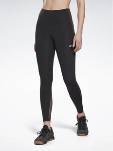 Reebok Legginsy Lux Perform Leggings HF6411 Czarny - Legginsy - miniaturka - grafika 1