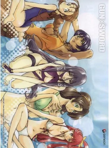 Plakat Anime Manga Gun x Sword GXS_009 A3 (custom)
