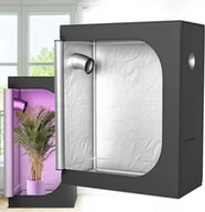 Szklarnie ogrodowe - YUENFONG Namiot do uprawy roślin Namiot do uprawy roślin Szklarnia Szafka do uprawy roślin w domu Namiot do uprawy roślin w ogrodzie Szafka do uprawy warzyw i ziół (120x60x150cm) - miniaturka - grafika 1