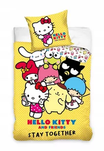 Pościel Bawełniana Hello Kitty 160X200 - Pościel dla dzieci - miniaturka - grafika 1
