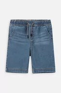 Spodnie i spodenki dla chłopców - Coccodrillo szorty jeansowe dziecięce kolor granatowy - miniaturka - grafika 1