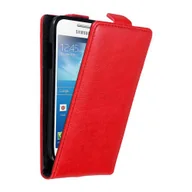 Etui i futerały do telefonów - Pokrowiec Do Samsung Galaxy S4 MINI w Etui CZERWONE JABŁKO  Flip Case Cover Obudowa Ochronny Cadorabo - miniaturka - grafika 1