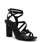 Sandały damskie - Liu Jo Sandały na słupku SERENA 18 | z dodatkiem skóry - miniaturka - grafika 1