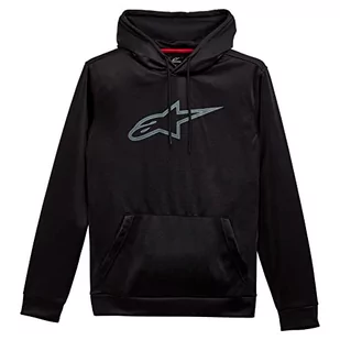 Alpinestars Męska sportowa bluza z kapturem, Czarny, XXL - Odzież motocyklowa - miniaturka - grafika 1