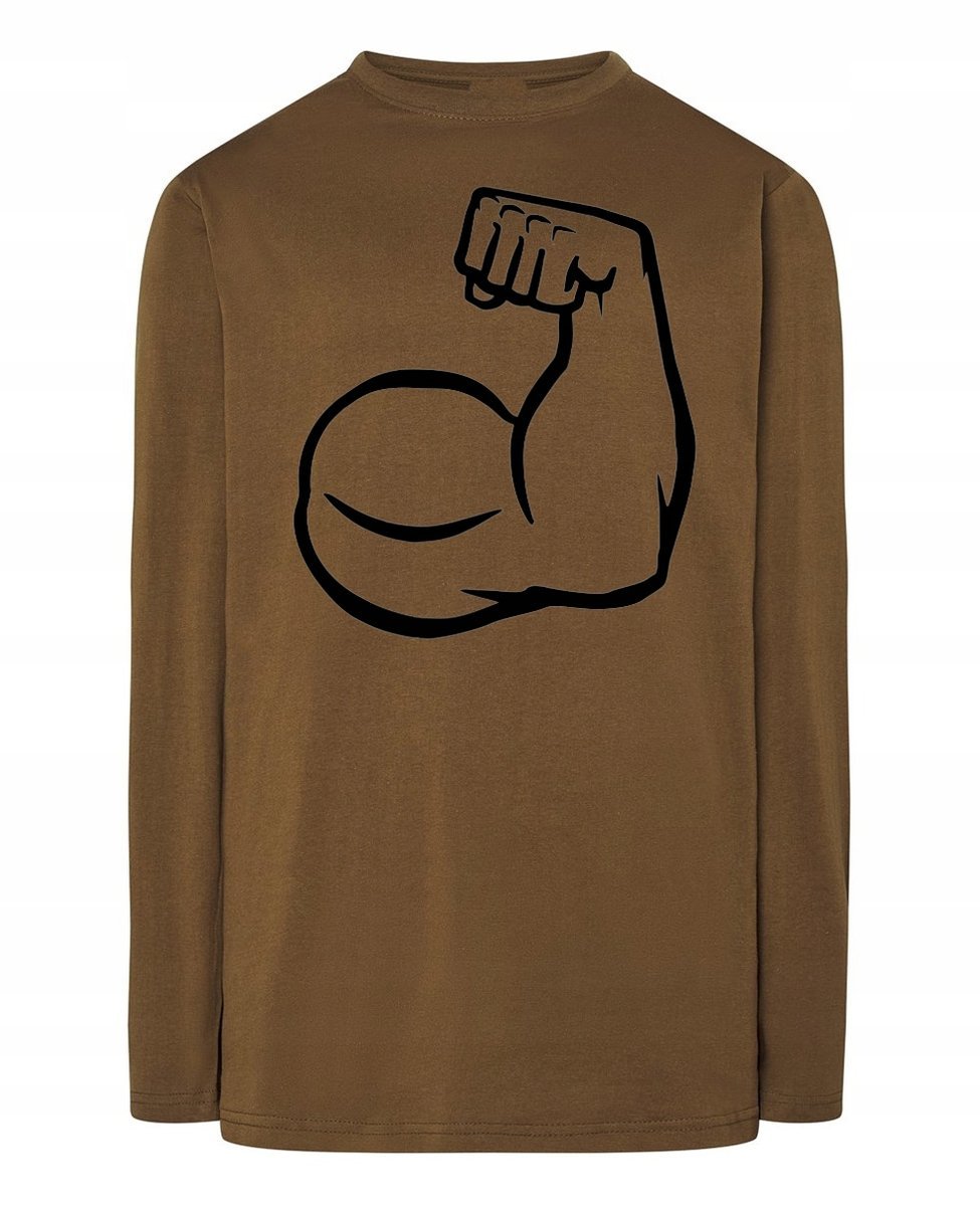 Longsleeve nadruk Strong Man Rozm.XXL
