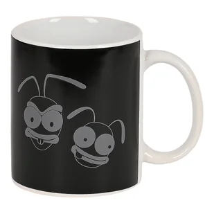 Kubek ceramiczny El Hormiguero White Black (350 ml) - Kubki - miniaturka - grafika 1