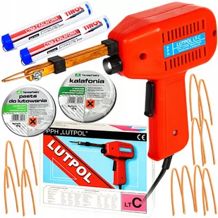 LUTOWNICA TRANSFORMATOROWA 55/75W PISTOLET ZESTAW - Lutownice - miniaturka - grafika 1