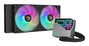 DeepCool LT240 Procesor Chłodnica cieczy all-in-one 12 cm Czarny 1 szt. - Tuning komputera - akcesoria - miniaturka - grafika 1