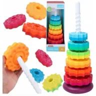 Klocki - Wieża spiralna - miniaturka - grafika 1