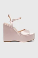 Sandały damskie - Steve Madden sandały Compact kolor beżowy SM11002429 - miniaturka - grafika 1