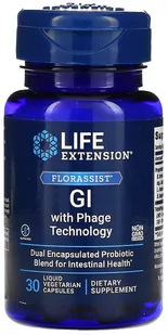 Life Extension - Florassist GI with Phage Technology, 30 vkaps - Układ pokarmowy - miniaturka - grafika 1