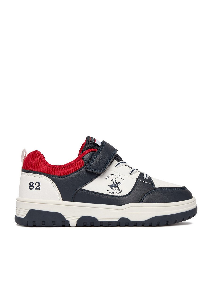 Beverly Hills Polo Club Sneakersy Chłopiec Biały BEVERLY HILLS POLO CLUB-CEOWB-V3-8165 Granatowy Biały