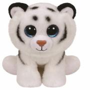 Maskotki i pluszaki - Ty Inc Beanie Babies biały tygrys TUNDRA 24 cm Medium - miniaturka - grafika 1