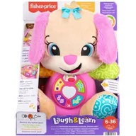Zabawki kreatywne - Zabawka edukacyjna FISHER PRICE Ucz się i śmiej! Siostrzyczka Szczeniaczka Uczniaczka JFD36 - miniaturka - grafika 1