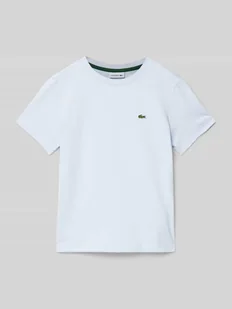 T-shirt z wyhaftowanym logo - Koszulki dla chłopców - miniaturka - grafika 1