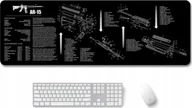 Podkładki na biurko - Pan i Pani Gadżet Podkładka ochronna AR-15 - miniaturka - grafika 1