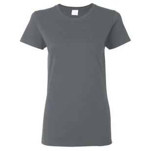 Damska Koszulka T-shirt Krótki Rękaw Top - Koszulki sportowe damskie - miniaturka - grafika 1
