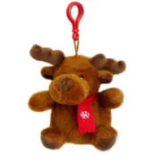Breloczki dla dzieci - Brelok pluszowy Renifer 13 cm SUN-DAY R0278 - miniaturka - grafika 1