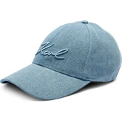 Czapki damskie - Karl Lagerfeld Jeansowa bejsbolówka K/SIGNATURE - miniaturka - grafika 1