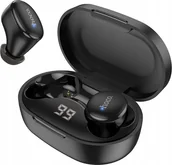Słuchawki - HOCO słuchawki bezprzewodowe / bluetooth stereo Melody TWS EW11 czarne - miniaturka - grafika 1