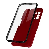 Etui i futerały do telefonów - Etui 360° do Oppo Reno 5 5G / Find X3 Lite Elastyczny przód i sztywny tył — czerwone - miniaturka - grafika 1