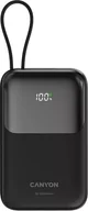 Powerbanki - Canyon OnPower 101 10000 mAh 22.5W Black CNS-CPB101BK - miniaturka - grafika 1