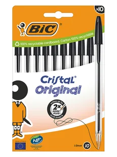 Bic Długopisy (10 szt.) "Cristal" - Przybory szkolne - miniaturka - grafika 1
