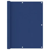 Parawany - vidaXL Parawan balkonowy, niebieski, 120x300 cm, tkanina Oxford vidaXL - miniaturka - grafika 1