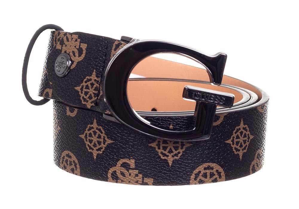 Guess Damski Pasek Do Spodni Dalma Black Bw7425Vin35 Bnl S
