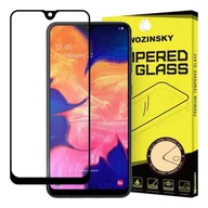 Szkła hartowane na telefon - Samsung Szybka pancerne szkło do Galaxy A10 czarny - miniaturka - grafika 1