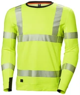 Odzież robocza - Helly Hansen Reflective T-shirt ICU Lifa Active Crewneck, yellow 2XL - miniaturka - grafika 1