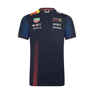 Koszulki męskie - Koszulka T-shirt męska Team granatowa Red Bull Racing 2023 - grafika 1