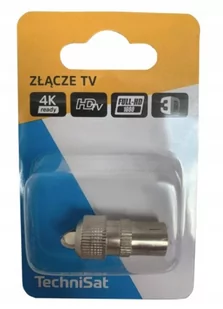 TechniSat ZŁĄCZE TV ŻEŃSKIE METALOWE - Inne akcesoria audio-wideo - miniaturka - grafika 1