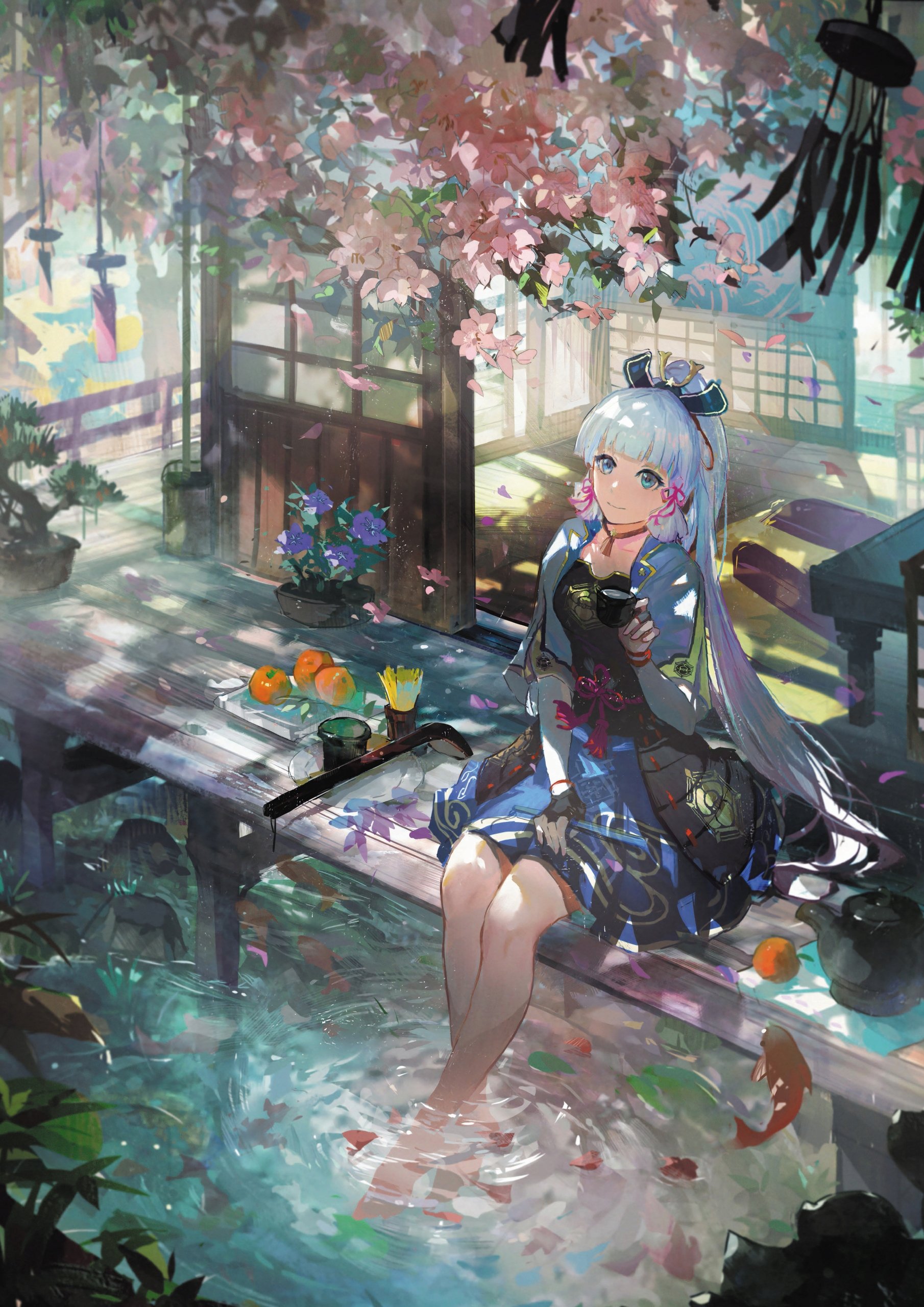 Plakat A2 Genshin Impact Ayaka