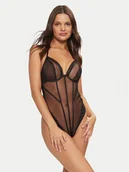 Body - Hunkemöller Body Rianne 206184 Czarny - miniaturka - grafika 1