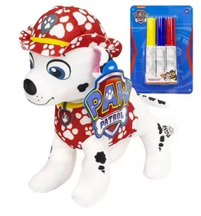 Psi Patrol Marshall Maskotka Do Malowania Pluszak - Maskotki i pluszaki - miniaturka - grafika 1