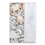 Pieluchy - EGA KIDS Pielucho-ceratka flanelowa Safari 60x50cm, 1 szt. - miniaturka - grafika 1