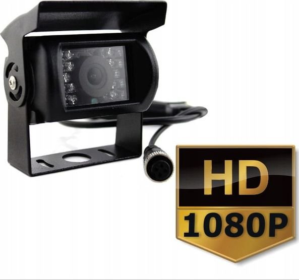 Expert PRO Kamera cofania AHD 1080P 18 IR 4-PIN BUS TIR 24V
